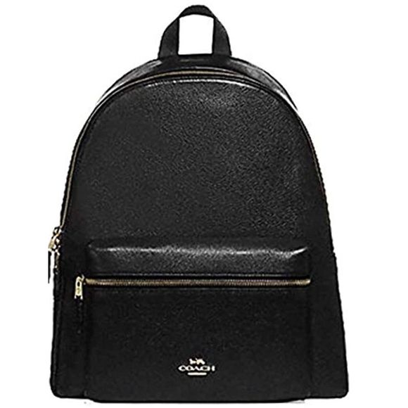 Coach Handbags - Coach Pebbled Leather "Charlie" Backpack